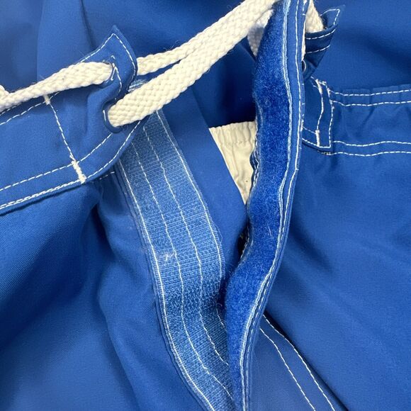 Ocean Pacific Men's Cargo Swim Trunks XL Blues & White Board Shorts Surf - Picture 7 of 7